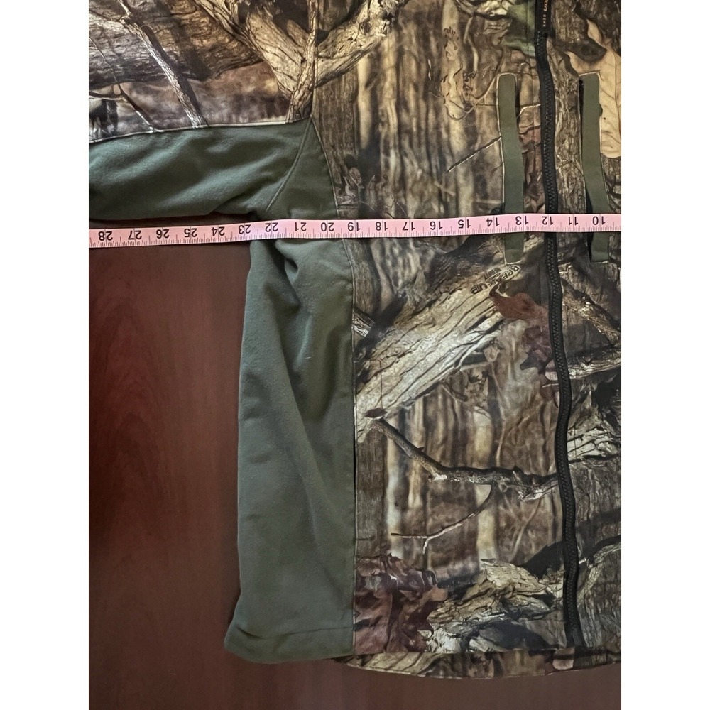 Yukon Gear Mens M Mossy Oak Break-Up Infinity Camo Hooded Jacket Green - Picture 10 of 12